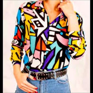 Casual long sleeves button-down shirt XL